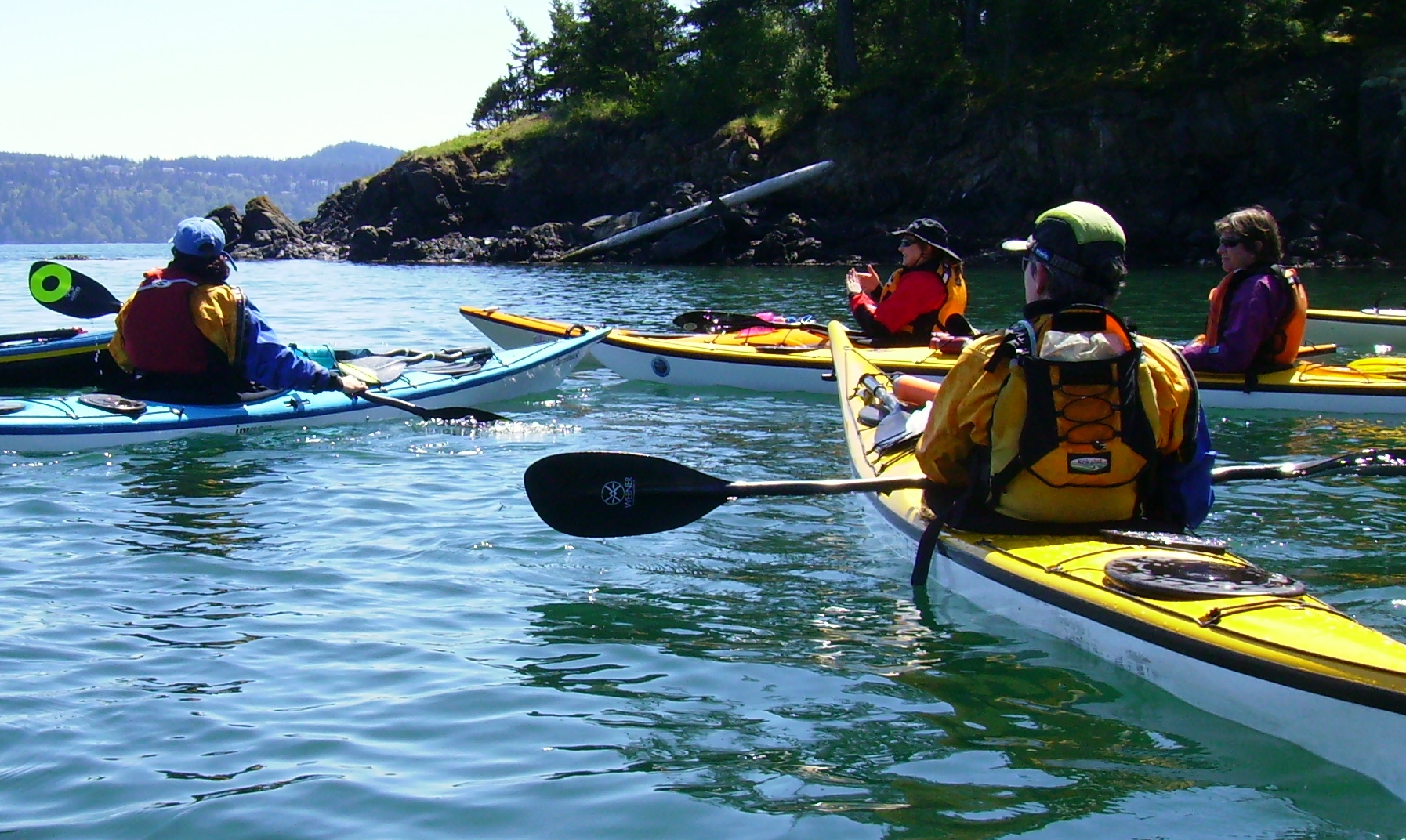 Sea Kayak Lessons Salish Sea Kayak School