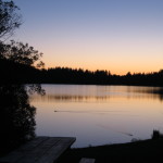 Lake Padden at Sunset