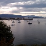 Bellingham Dry Dock and Lummi Island in the Distance